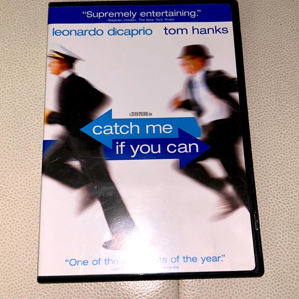 Catch Me If You Can DVD Movie NEW Entertainment Based On A True Story